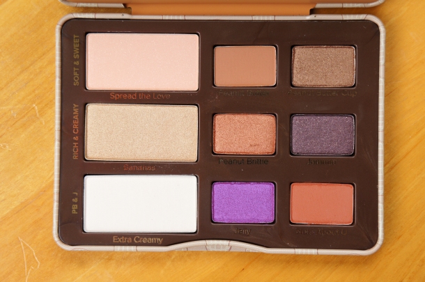 Too Faced Peanut Butter & Jelly Eyeshadow Collection